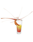 Mélangeur à cocktail Libellule Orange