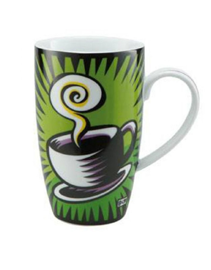  Goebel : Mug "Coffee Break" de Burton Morris rouge
