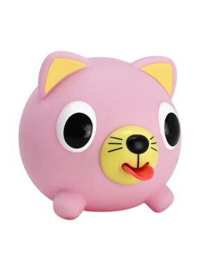 Sankyo Toys : Jabber Ball, Chat rigolo qui tire la langue rose 