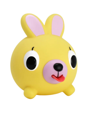 Sankyo Toys : Jabber Ball, lapin rigolo qui tire la langue jaune