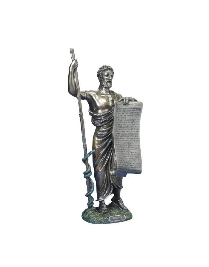 Parastone : Sculpture Hippocrate, Reproduction de 34.5 cm