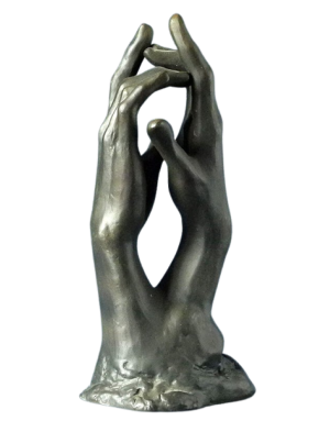 Parastone : Statue Le secret de Rodin, Reproduction de 14 cm