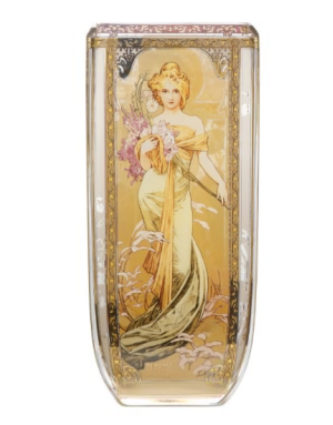 Goebel : Vase, Les Saisons 1900 par Mucha