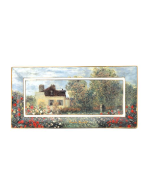 Goebel : Vide poche rectangulaire, La maison de l'artiste par Monet