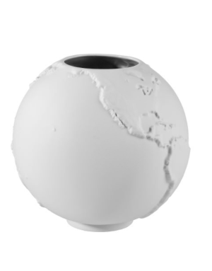 Kaiser Porzellan : Vase globe terrestre 