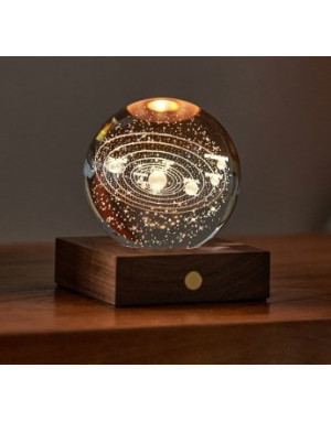 Gingko Design : Amber Crystal Light, Boule lumineuse Système Solaire