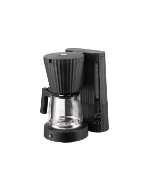Alessi : Plissé , Machine a café programmable  avec filtre 1.5L , Noir