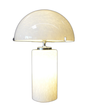 Drimmer : Evora, lampe champignon blanche 35 cm 