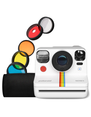Polaroid : Polaroid Now + Gen 2, Appareil photo instantané, blanc