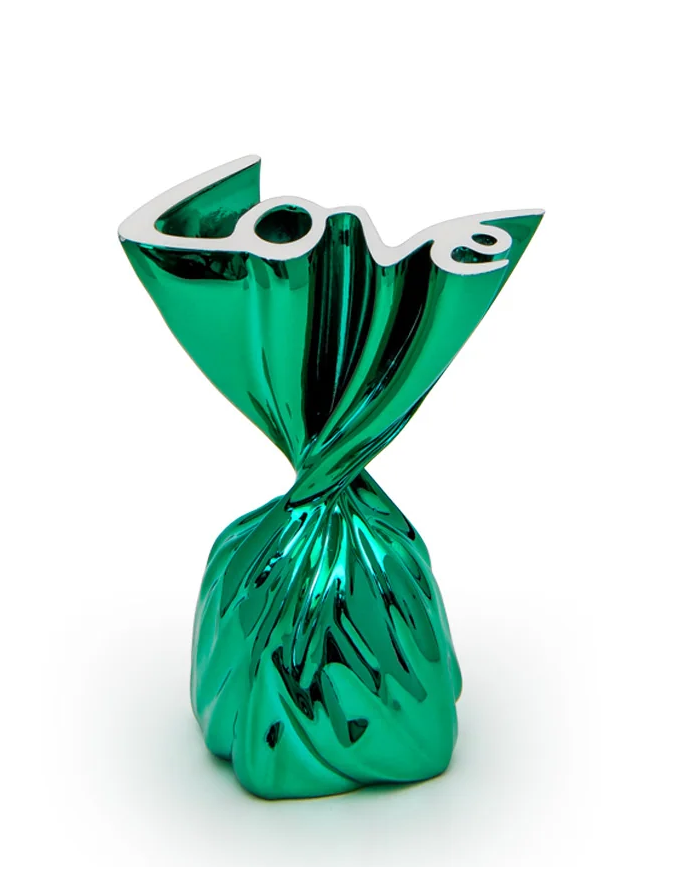 Sequenze : Sweet Gift, Mini Sculpture Love 12 cm vert