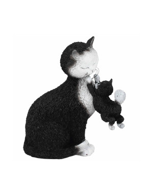Parastone :  Chat Dubout - Les jours heureux noir, figurine 11 cm