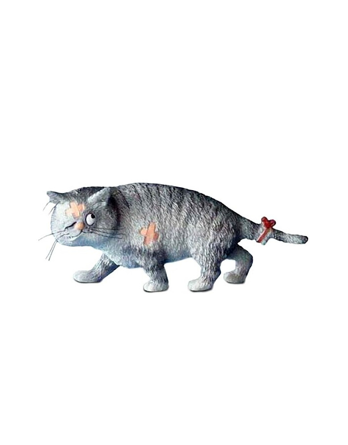 Parastone :  Chat Dubout - Gros matou gris figurine en résine