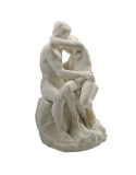 Statue "Le Baiser" de Rodin, Reproduction de 26 cm