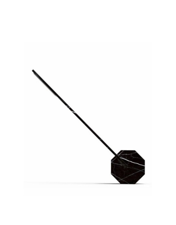 Octagon One Lampe de bureau sans fil, Marbre noir