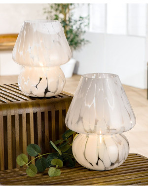 Gilde : Bianco, Lampe de table Nomade