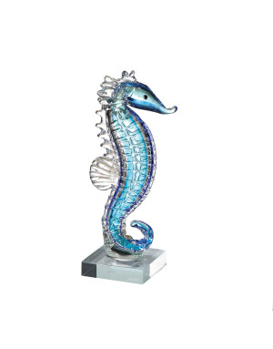 Gilde : Hippocampe, figurine en verre