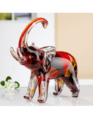 Gilde : Éléphant, figurine en verre, 24.5 cm