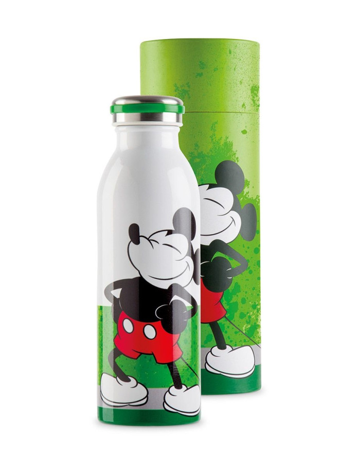 Egan : Mickey Mouse , Bouteille isotherme verte 500 ml