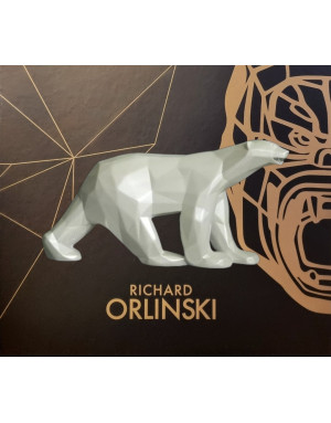 Parastone : Sculpture, Ours blanc de Pompon vu par Orlinski
