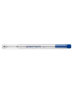 Caran D'Ache : Goliath, Cartouche stylo à bille médium, bleue