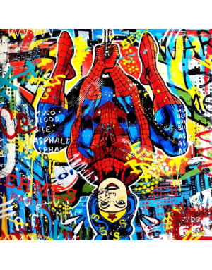 Eye Food Factory : Spiderwoman, Toile murale